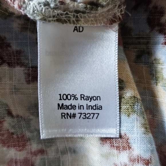 Sonoma Multicolor Chevron Pattern Midi Skirt Tiered  Womens XL - Picture 4 of 12